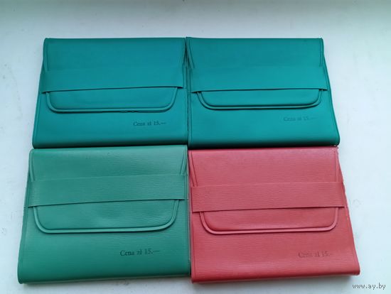 Польша открытки фотооткрытки книжка раскладушка в обложке чехле 4 штуки