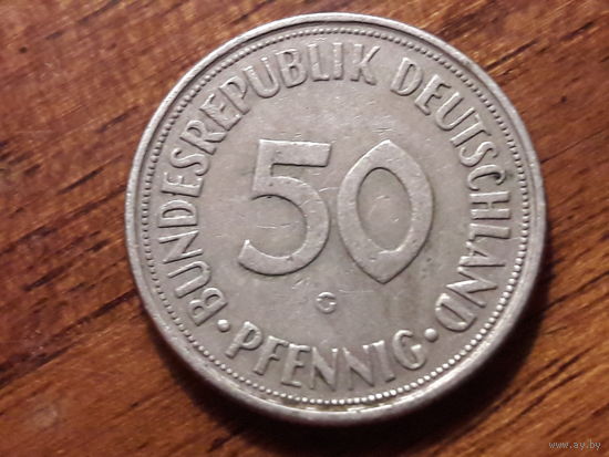 Германия ФРГ 50 пфеннигов 1950 (G)