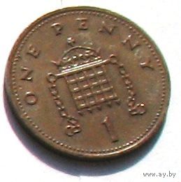 Великобритания, 1 пенни 1989