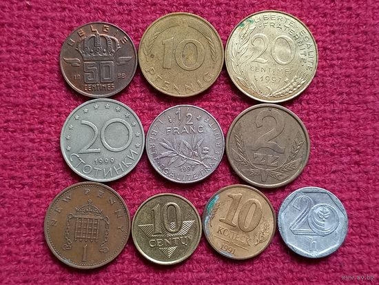 Лот монет Мира