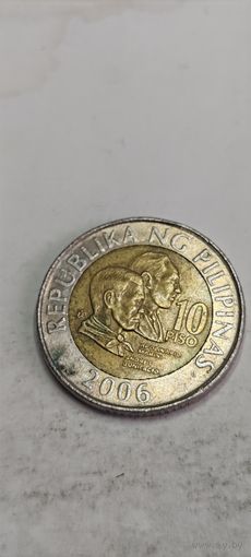 Филиппины 10 песо 2006