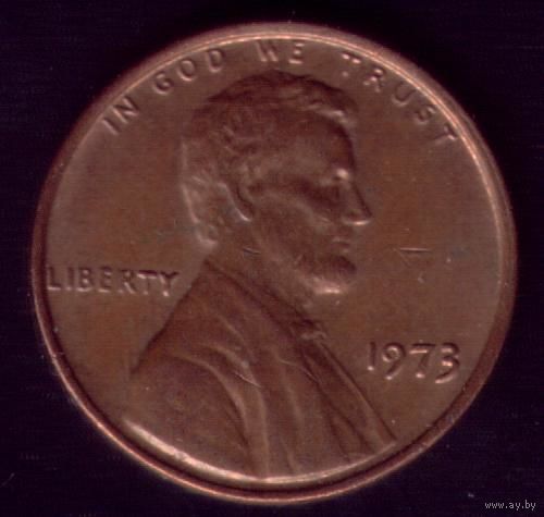 1 цент 1973 год США
