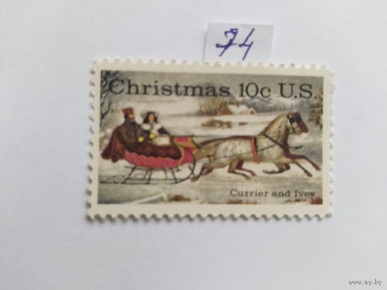 США  1974  Рождество