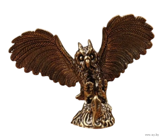 Статуэтка Филин Металл/Сплав