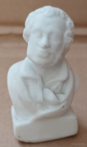 Маленький бюст А.С. Пушкина. ЛФЗ. С 1 рубля!