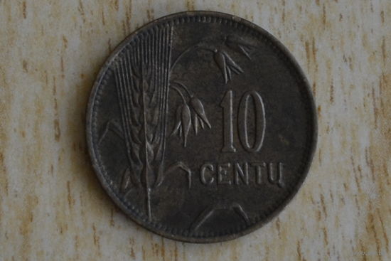 Литва 10 центов 1925 с 1руб