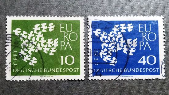 Марки Германия 1961 год Европа СЕРТ