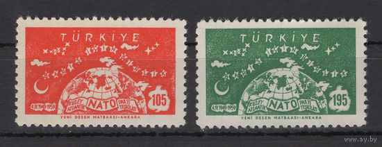 Турция 1959** 10 лет НАТО серия