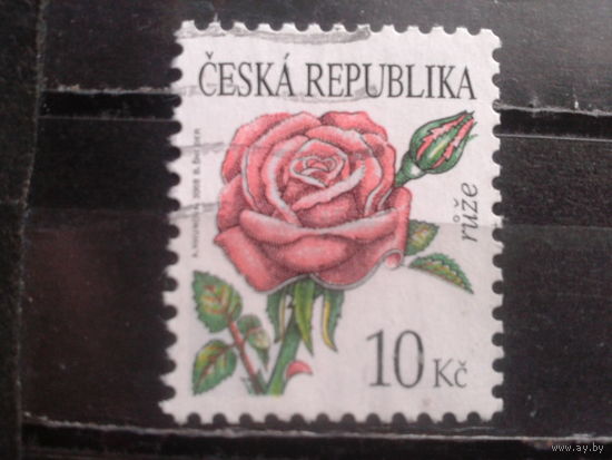 Чехия 2008 Стандарт, цветы