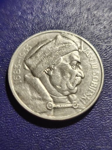 10 Злотых 1933г. Ян Собеский, штемпельный блеск.