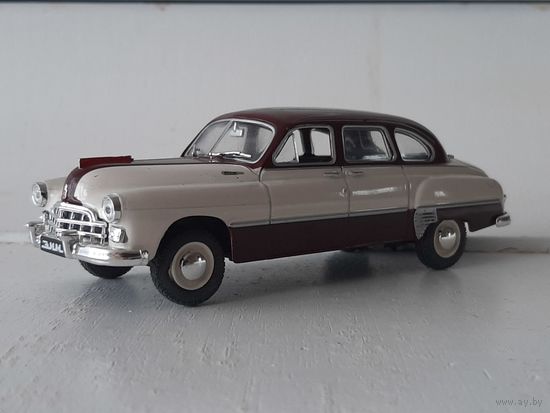 ГАЗ-12 (ЗиМ) (бело-бордовый). 1/43. Австолегенды СССР.