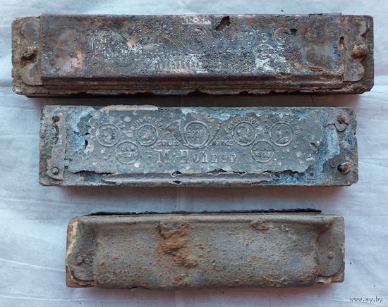 Губные гармошки.Германия.ПМВ.3 шт