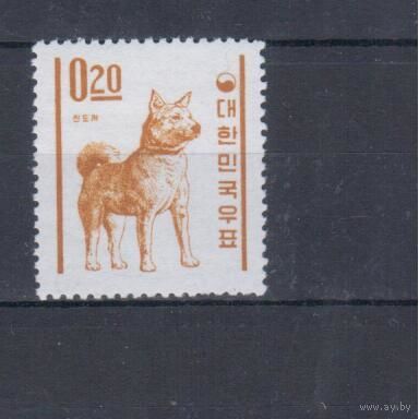 [415] Корея Южная 1962. Фауна.Собака.