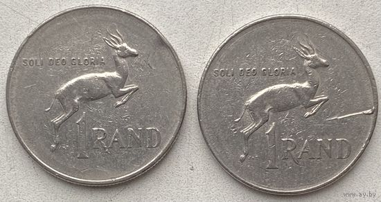 ЮАР 1 ранд 1977 г. Цена за 1 шт.