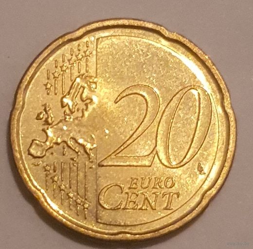 Литва 2015 20 евро центов