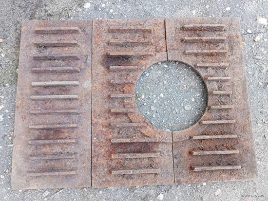 Плита печьная с позиций ркка но может быть и Вермахт. Если нужно то можно и кольца скомпоновать