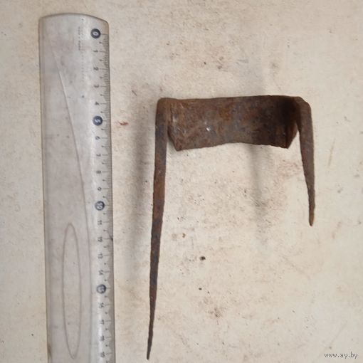 Скобель старинный кованный .