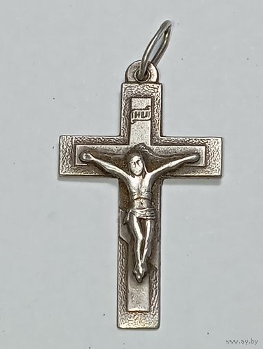 Крестик серебро 925 пробы .