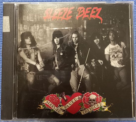 CD,(Japan) Sleeze Beez – Screwed Blued & Tattooed