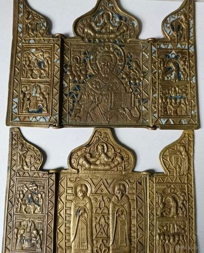 . СКЛАДНИ 3-Х СТВОРЧАТЫЕ. МЕДНОЛИТЫЕ.Состояние! Оригиналы!