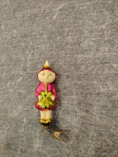 Все лоты с 1 Рубля. Елочная игрушка СССР. Девочка Редиска из набора "Приключения Чипалино". КАТАЛОГ.