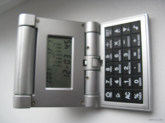 Органайзер МТС (часы, будильник, календарь, секундомер)