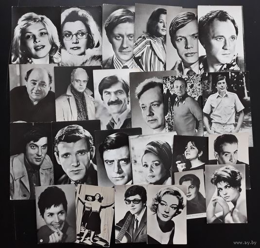 88 открыток Актеры и артисты