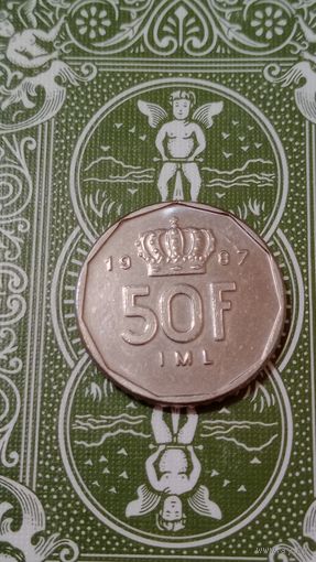 Люксембург 50 франков 1987