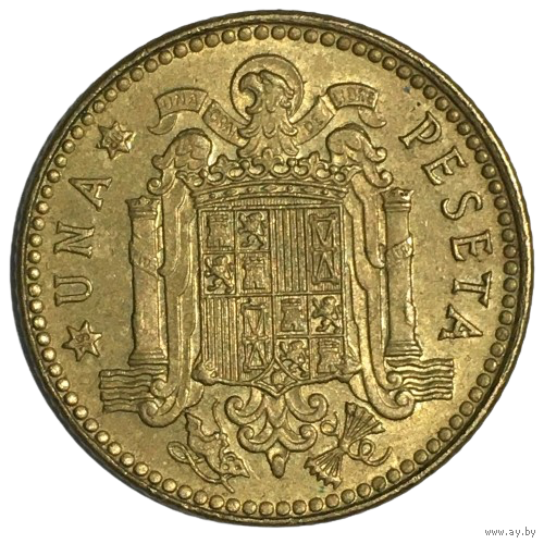 Испания 1 песета, 1975 (80)