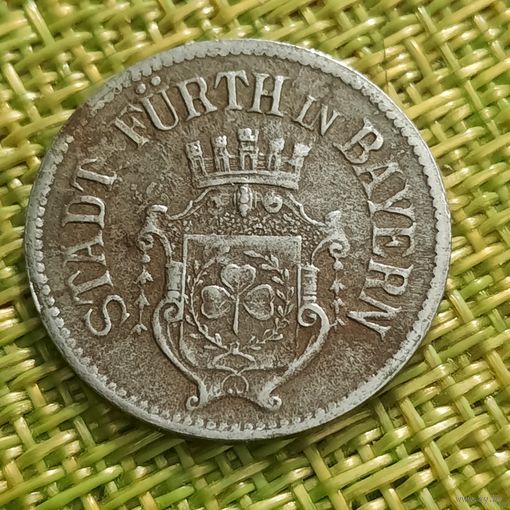 Нотгельды Фюрт 50 пфеннигов 1917 г