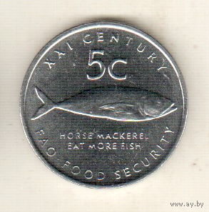 Намибия 5 цент 2000 ФАО