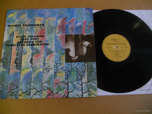 MICHELE ROSEWOMAN - Quintessence (винил LP GERMANY 1987)