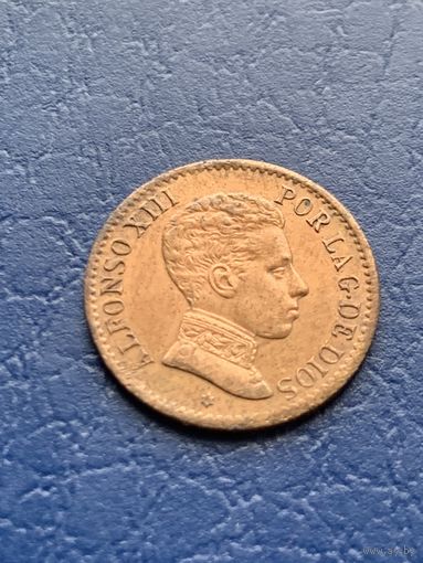 Испания 1 сентимо 1906 г