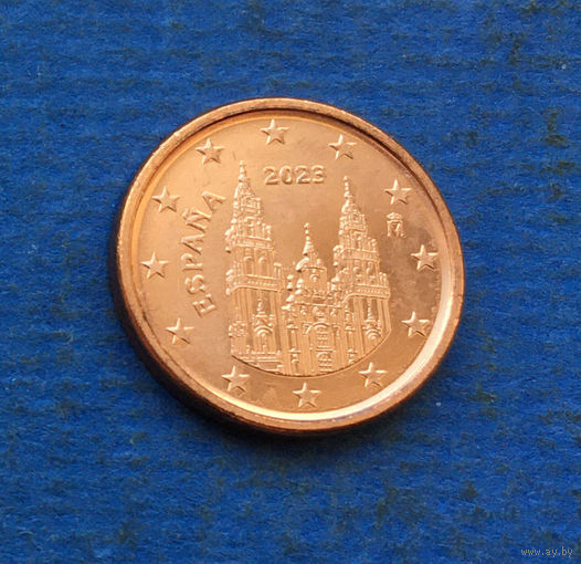 Испания 1 евроцент 2023