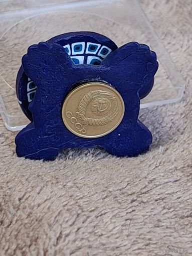 1копейка 1988г. ( магнитные свойства ) 0.96гр.