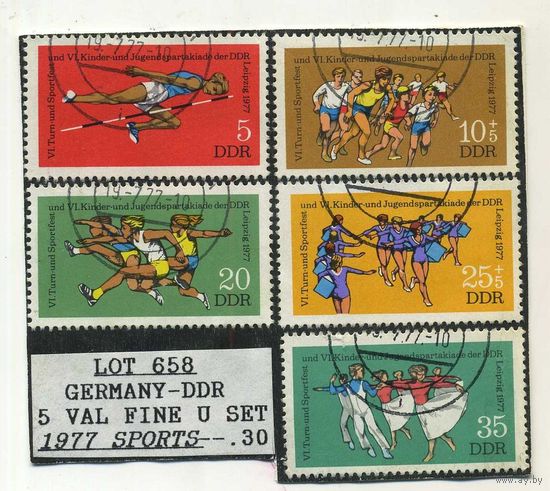 ГДР/Спорт/ 1977г-658