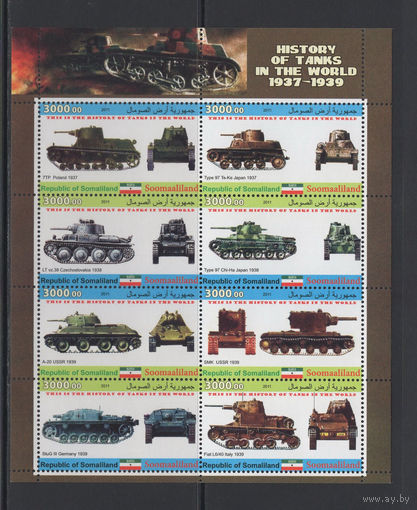 Танки Сомали 2011** История танков 1937-1939 годов