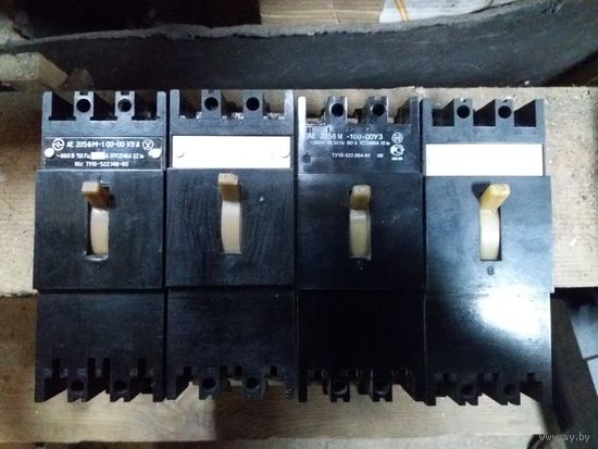Автоматические выключатели АЕ2056М-100-00УЗ (660V 50,60Hz 80A)