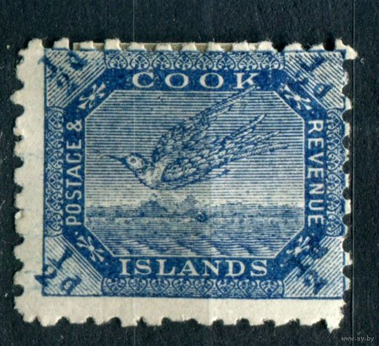 Британские колонии - Острова Кука - 1898/99г. - птица, 1/2 P - 1 марка - MH [Mi 11]. #3-WB-92-A-1