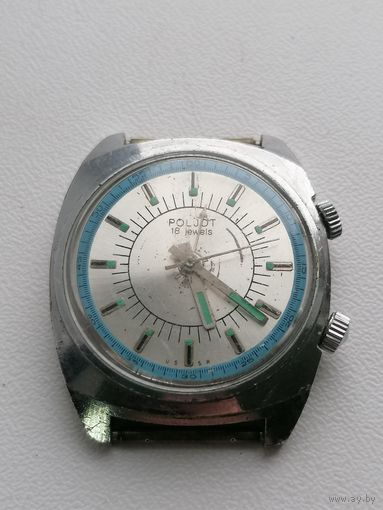 Часы мужские Полет, будильник, торги с Рубля