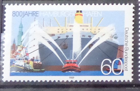 Германия, ФРГ 1989г. Mi.1419 MNH** полная серия