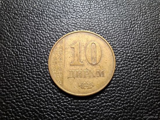 Таджикистан 10 дирамов 2011