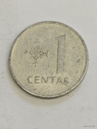 Литва 1 цент 1991