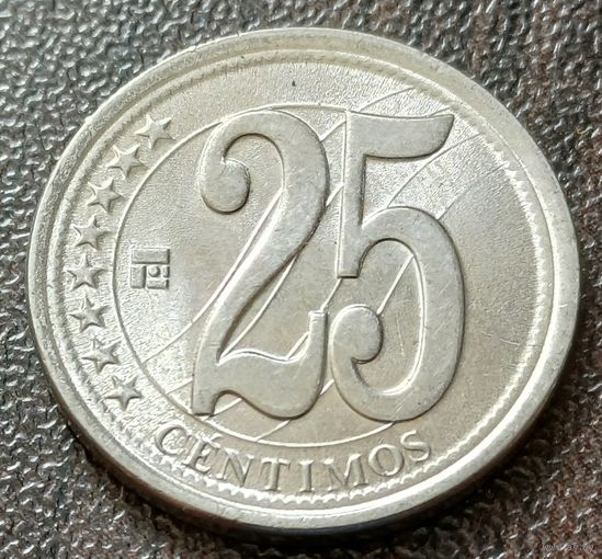 Венесуэла 25 сентимо, 2007    ( 2-1-4 )