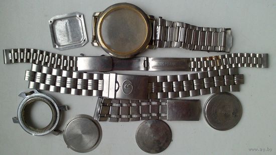 Часы.ремешки(одним лотом)