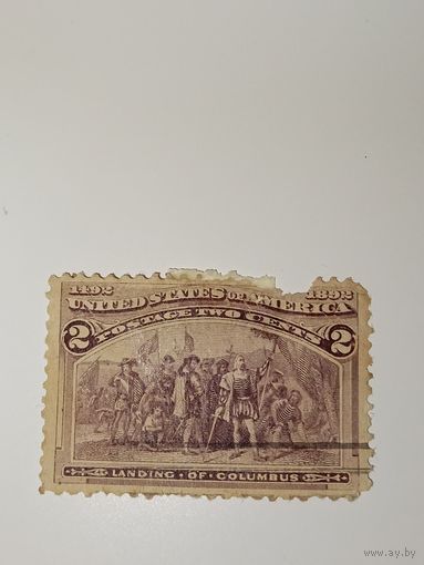 США 1893 выпущенные к 400-летию прибытия Христофора Колумба в Новый Свет.