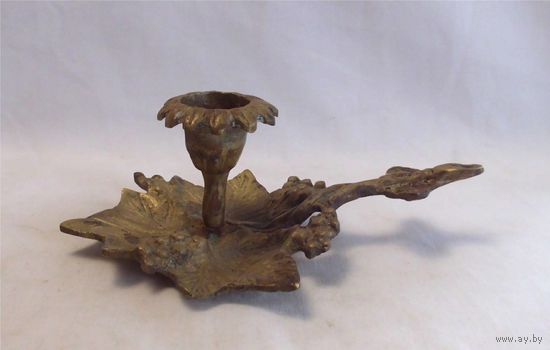 Подсвечник Виноград Бронза Голландия