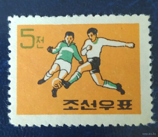 КНДР 1960  Футбол, 1 из 7.