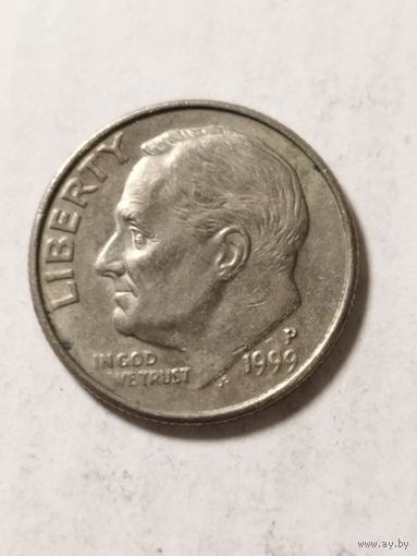 США 1 дайм 1999 Р