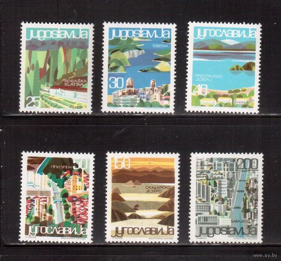 Югославия-1965(Мих.1125-1130)  **  , Туризм (полная серия)